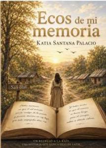 Portada del libro Ecos de mi memoria de Katia Santana Palacio